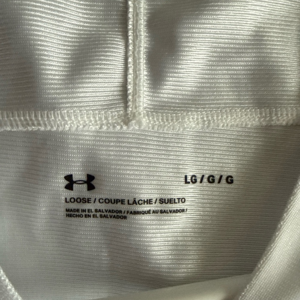 Under Armour White and Purple Men's Jersey - Picture 4 of 6